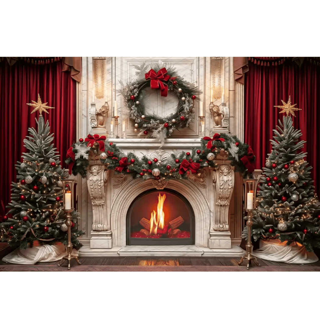 Fundo Decorativo de Natal Transformador de Ambientes