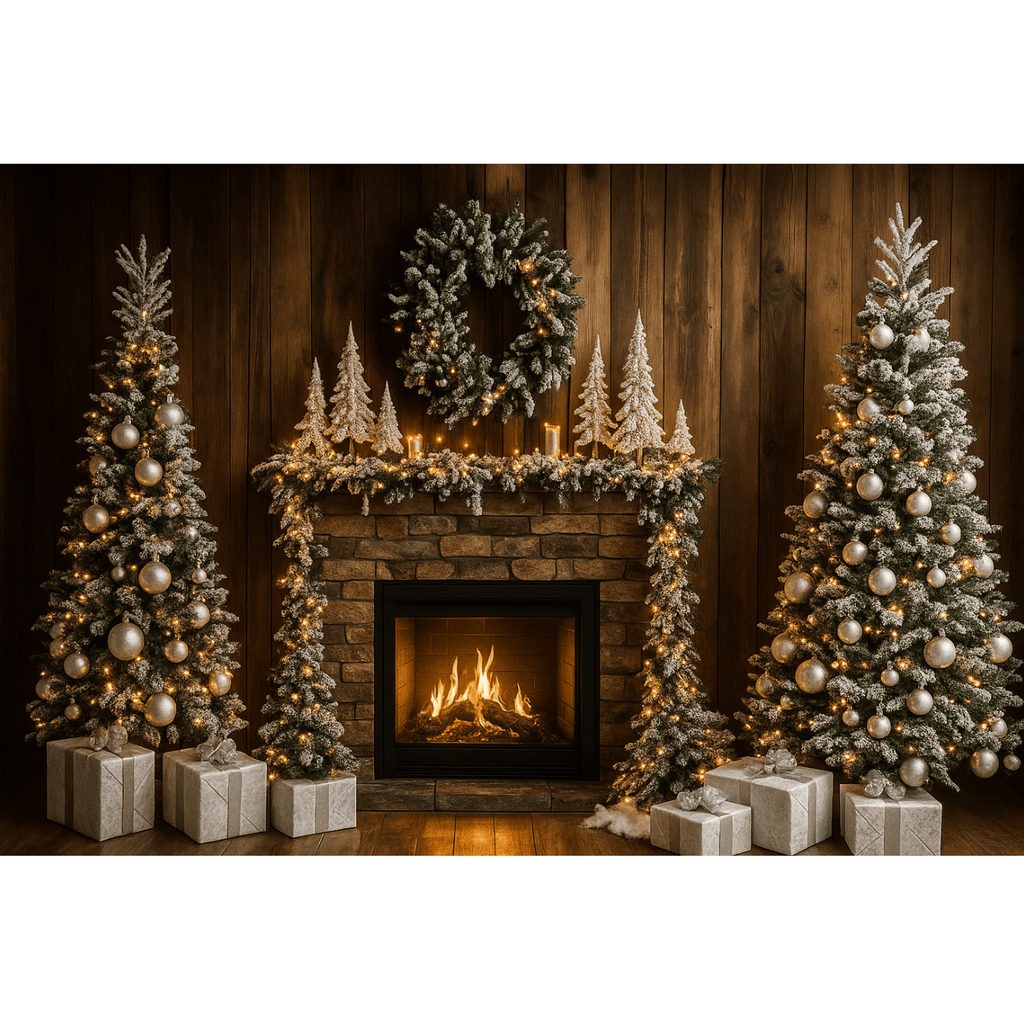 Fundo Decorativo de Natal Transformador de Ambientes