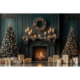 Fundo Decorativo Ambiente Completo de Natal