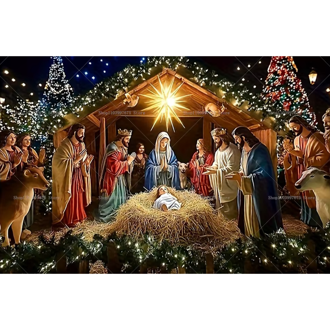 Fundo Decorativo Natalino Instalação em Segundos