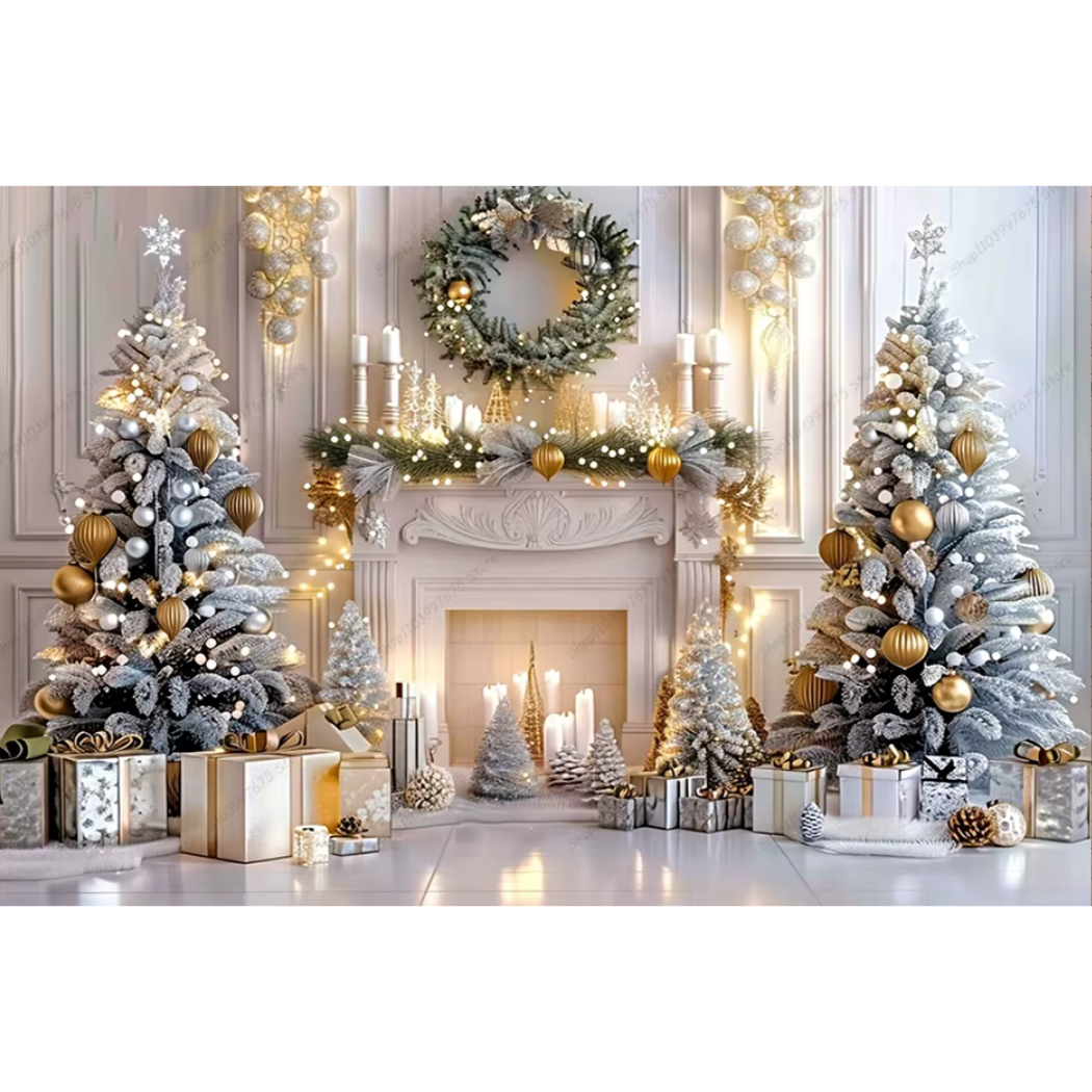 Fundo Decorativo Natalino Instalação em Segundos