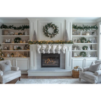 Fundo Decorativo de Natal Instalação em Segundos Magia