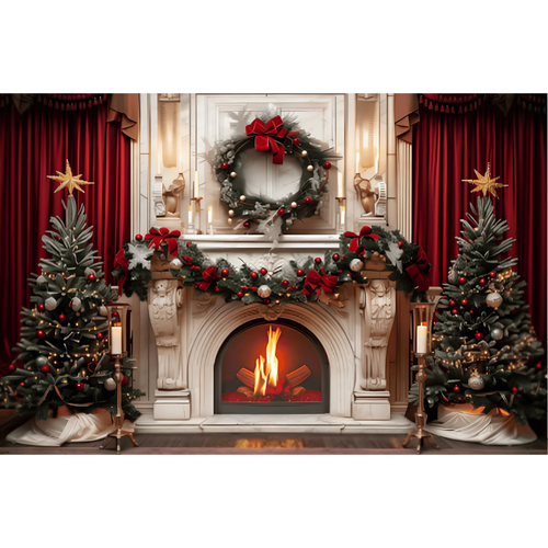 Fundo Decorativo de Natal Instalação em Segundos Magia