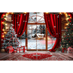 Fundo Decorativo de Natal Instalação em Segundos Magia