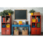 Painel ABC Escola Colorida