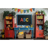 Painel ABC Escola Colorida