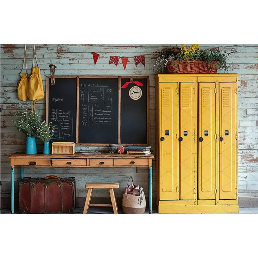 Painel ABC Escola Colorida