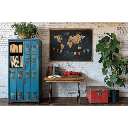 Fundo Fotográfico ABC Estúdio Escolar Decorado