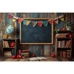 Painel ABC Escola Colorida