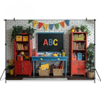 Painel ABC Escola Colorida