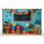 Painel ABC Escola Colorida