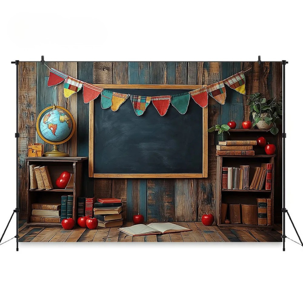 Painel ABC Escola Colorida