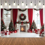 Fundo Decorativo de Natal Instalação Rápida e Fácil 2025