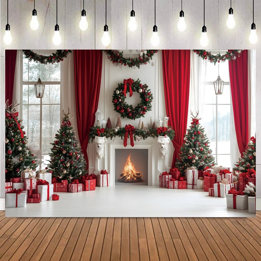Fundo Decorativo de Natal Transformador de Ambientes