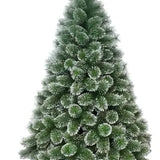 Árvore Pinheiro De Natal Luxo 2,10m Com Floco de Neve