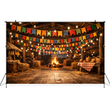 Painel Fotográfico em Tecido Festa Junina /1540