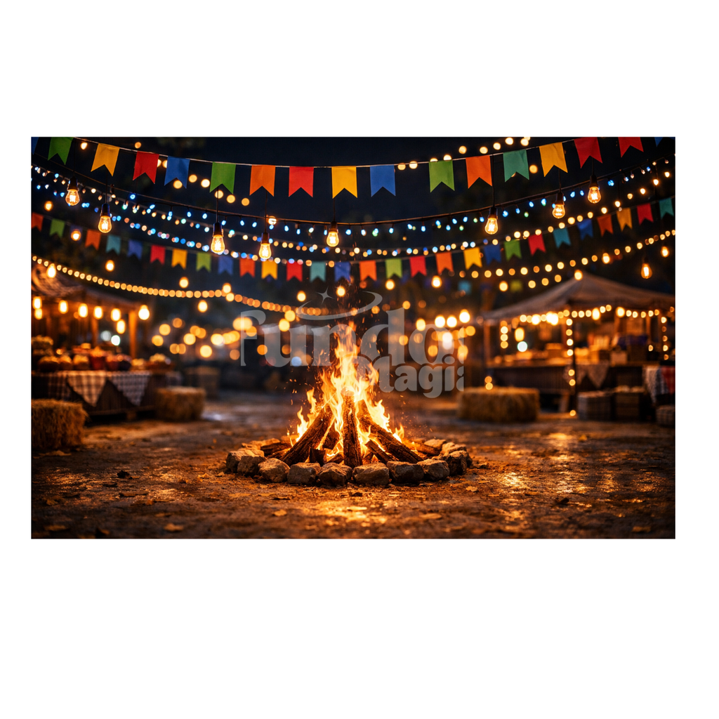 Painel Fotográfico em Tecido Festa Junina /1543