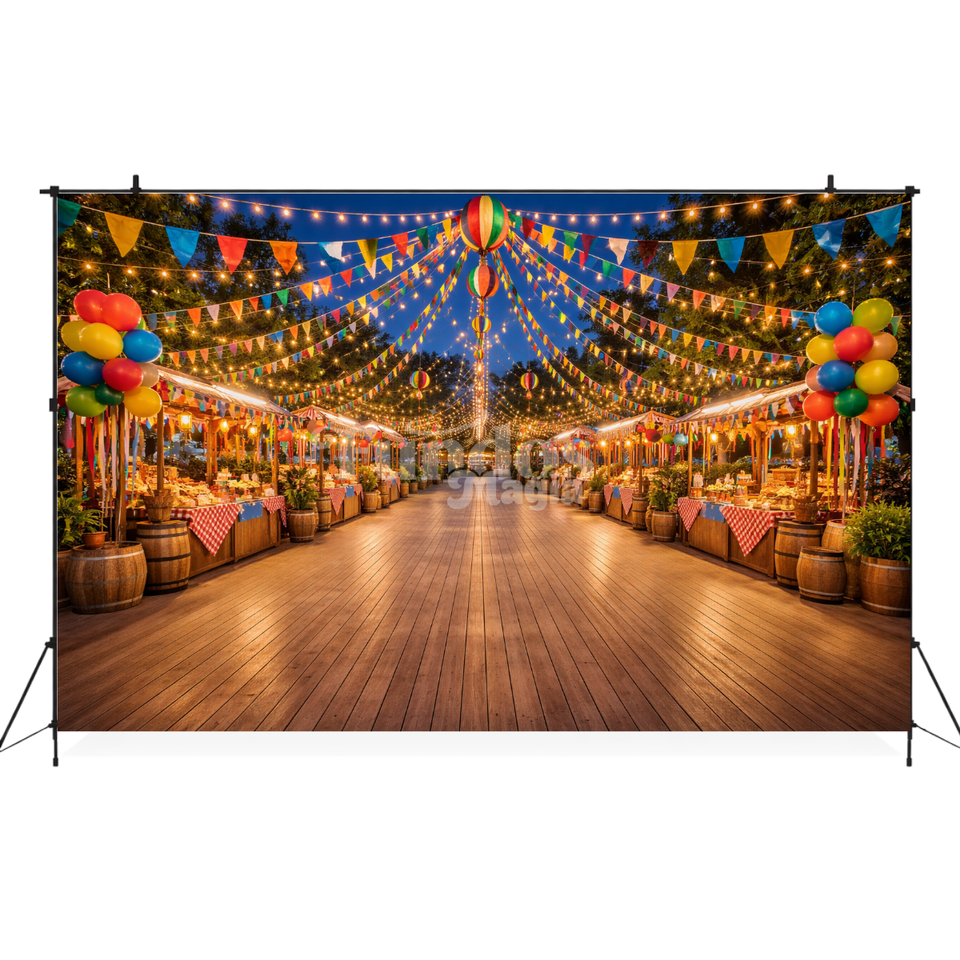 Painel Fotográfico em Tecido Festa Junina /1544