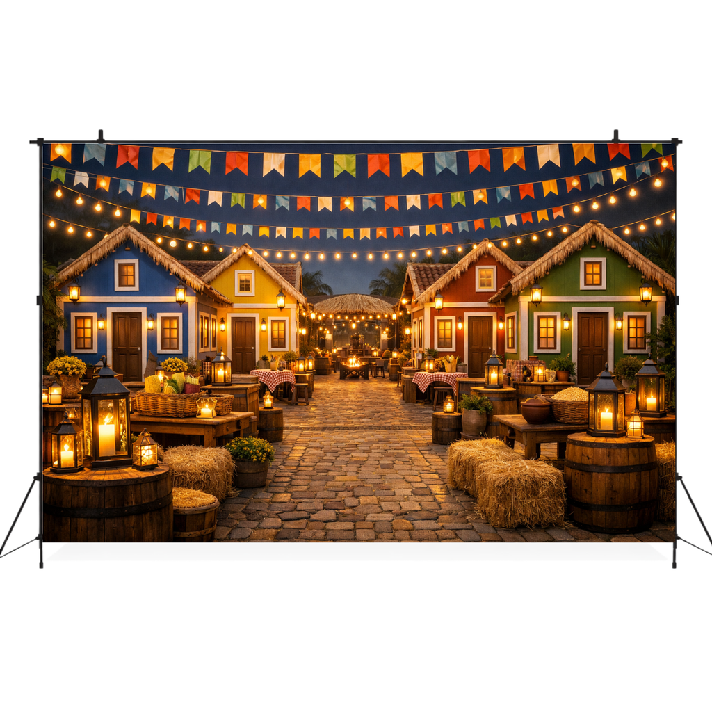 Painel Fotográfico em Tecido Festa Junina São João /1549
