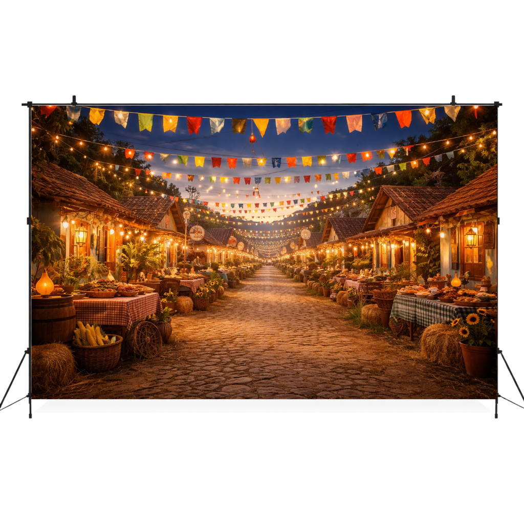 Painel Fotográfico em Tecido Festa Junina São João /1550