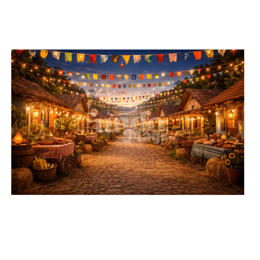 Painel Fotográfico em Tecido Festa Junina São João /1550