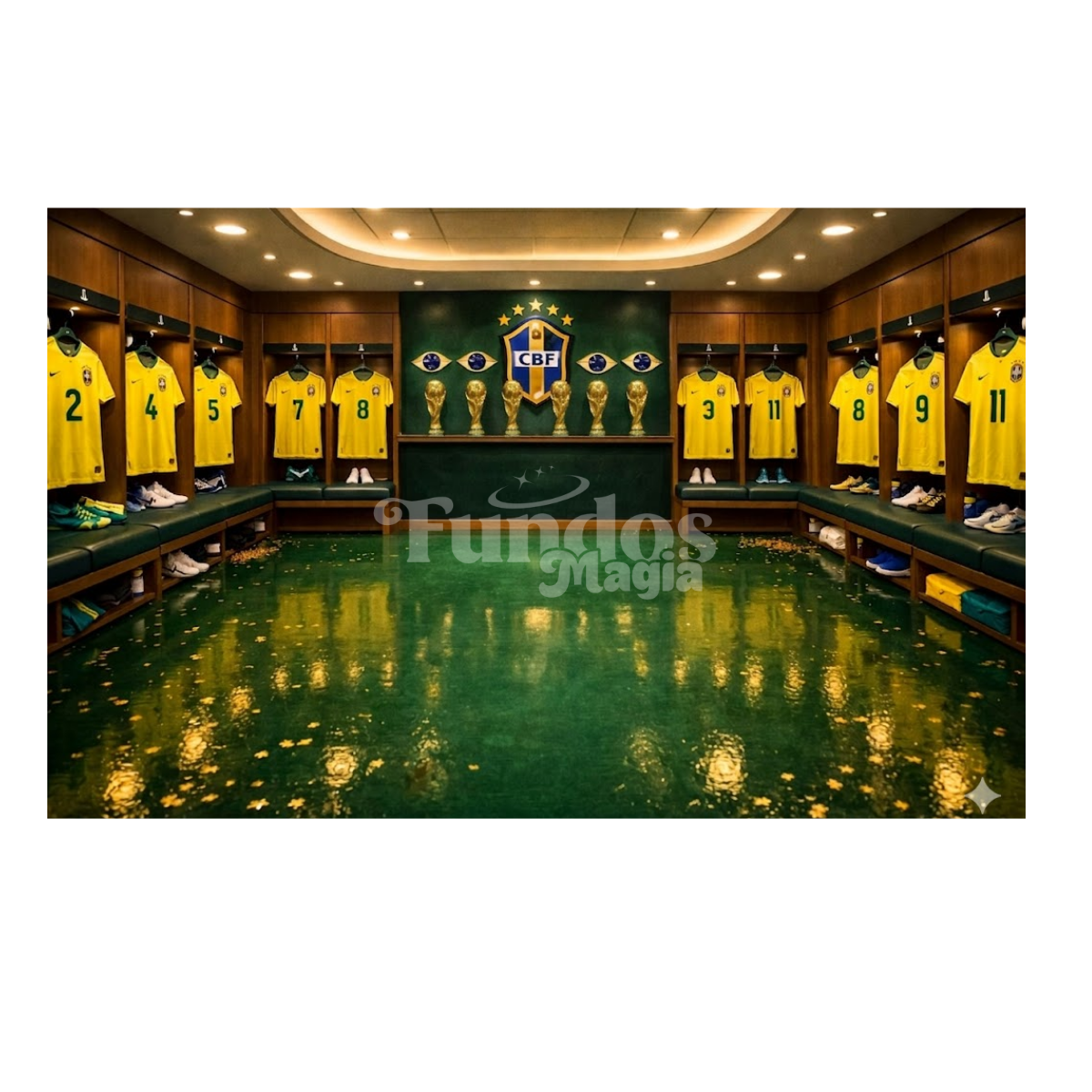 Painel Fotográfico em Tecido Copa do Mundo /1624