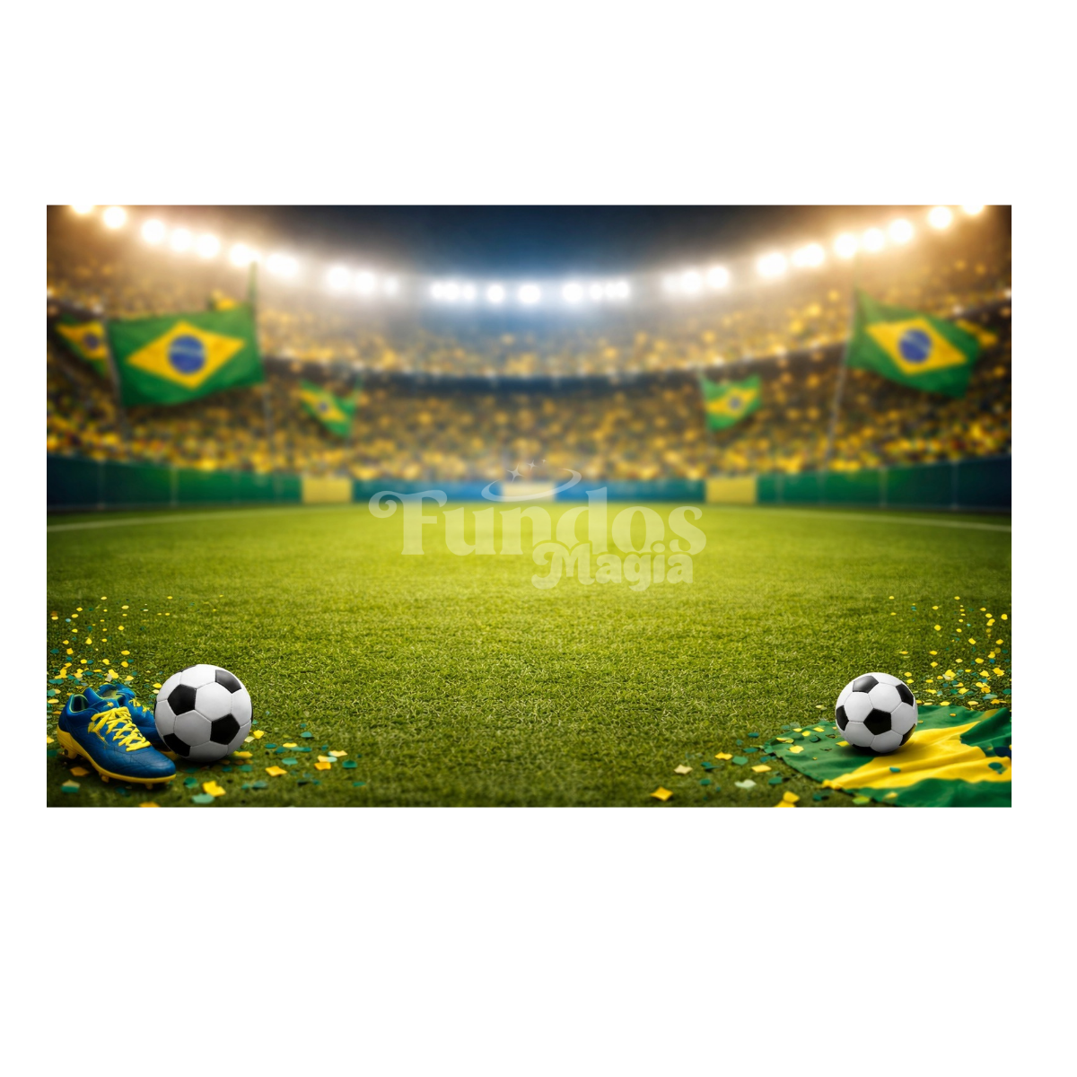 Painel Fotográfico em Tecido Copa do Mundo /1631