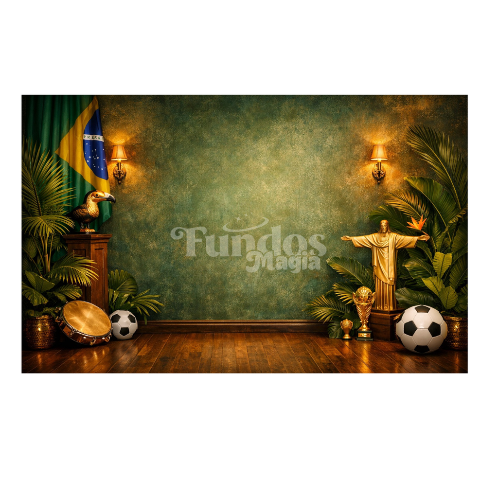 Painel Fotográfico em Tecido Copa do Mundo /1632