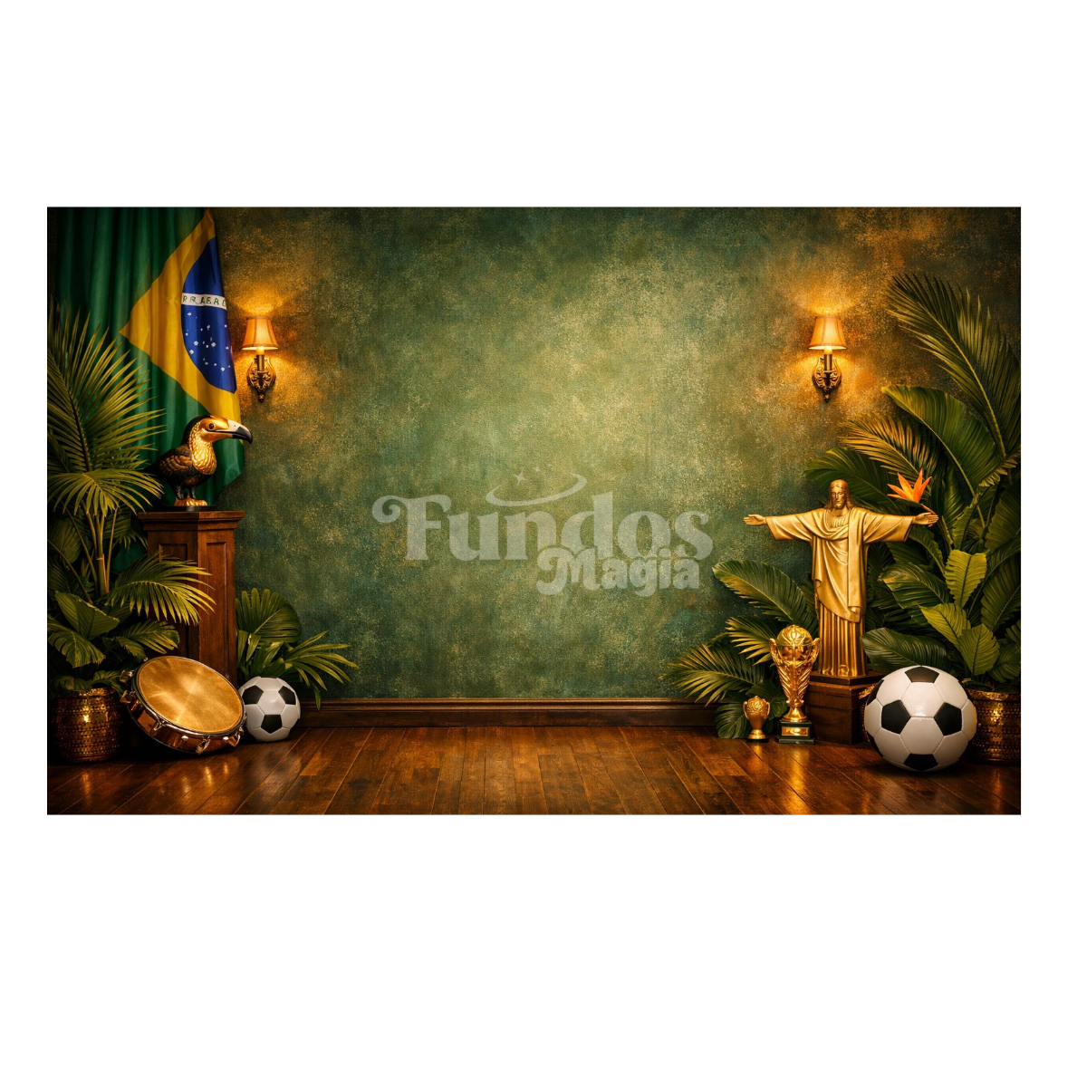 Painel Fotográfico em Tecido Copa do Mundo /1632