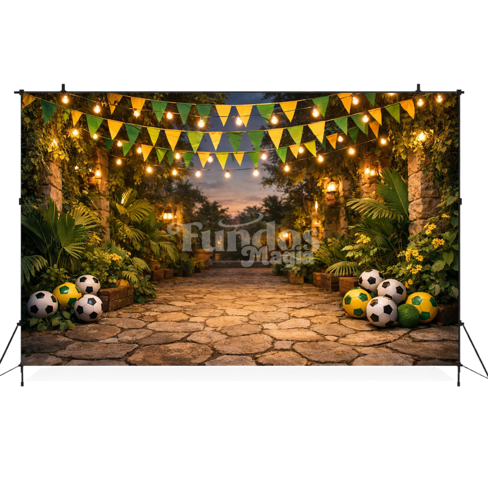 Painel Fotográfico em Tecido Copa do Mundo /1633