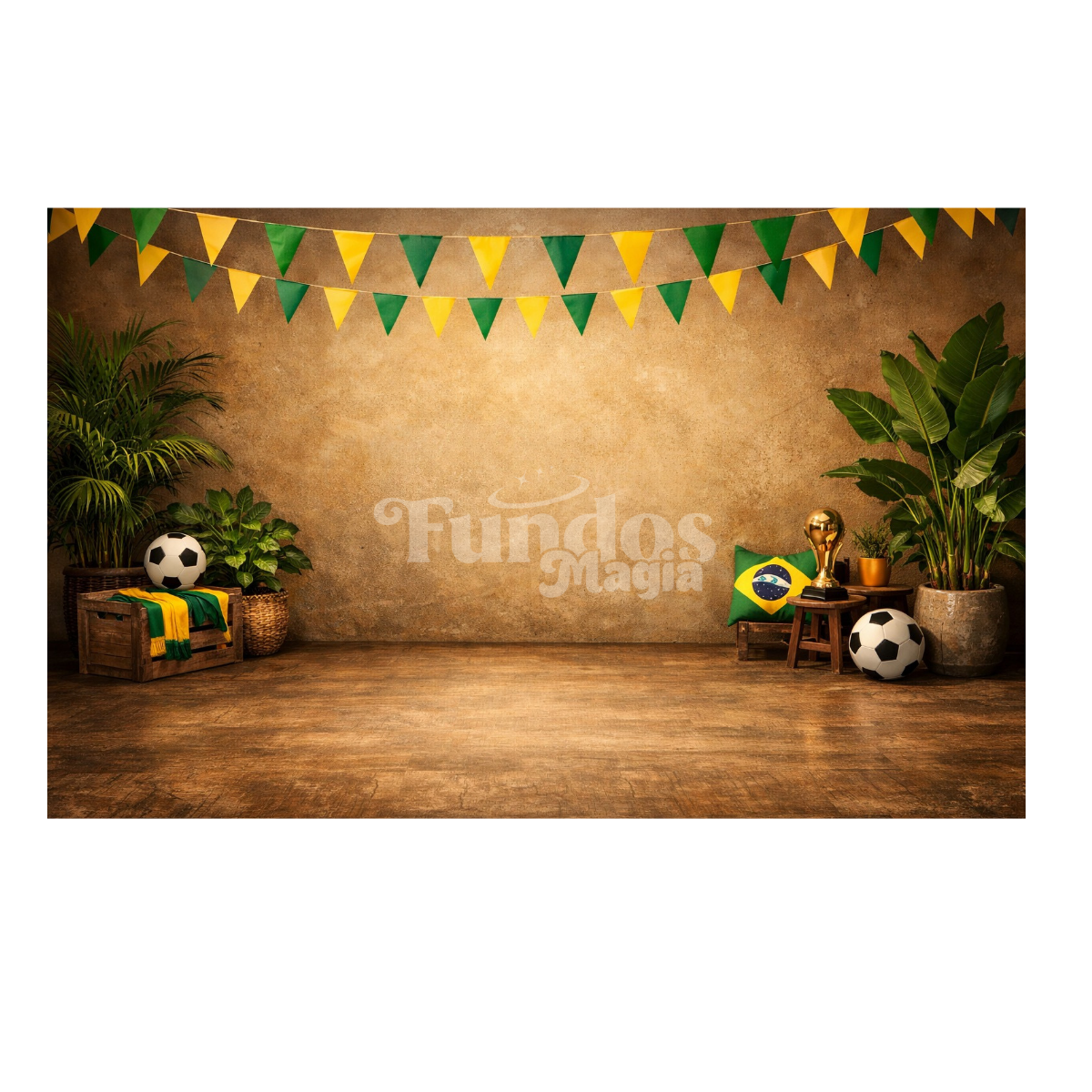 Painel Fotográfico em Tecido Copa do Mundo /1634