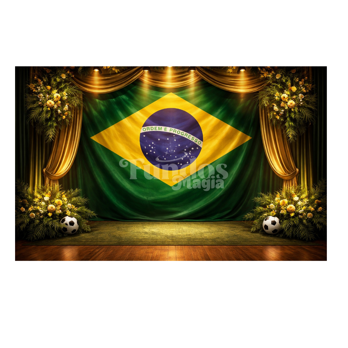 Painel Fotográfico em Tecido Copa do Mundo /1635