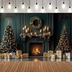 Fundo Decorativo de Natal Transformador de Ambientes