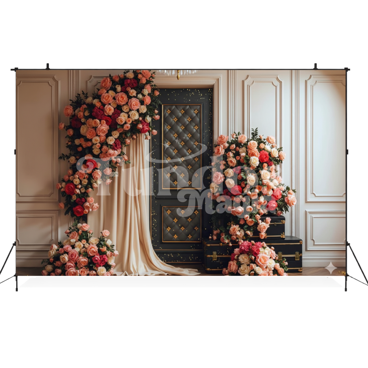 Fundo Fotográfico Dia das Mães Cenário Clássico Luxo