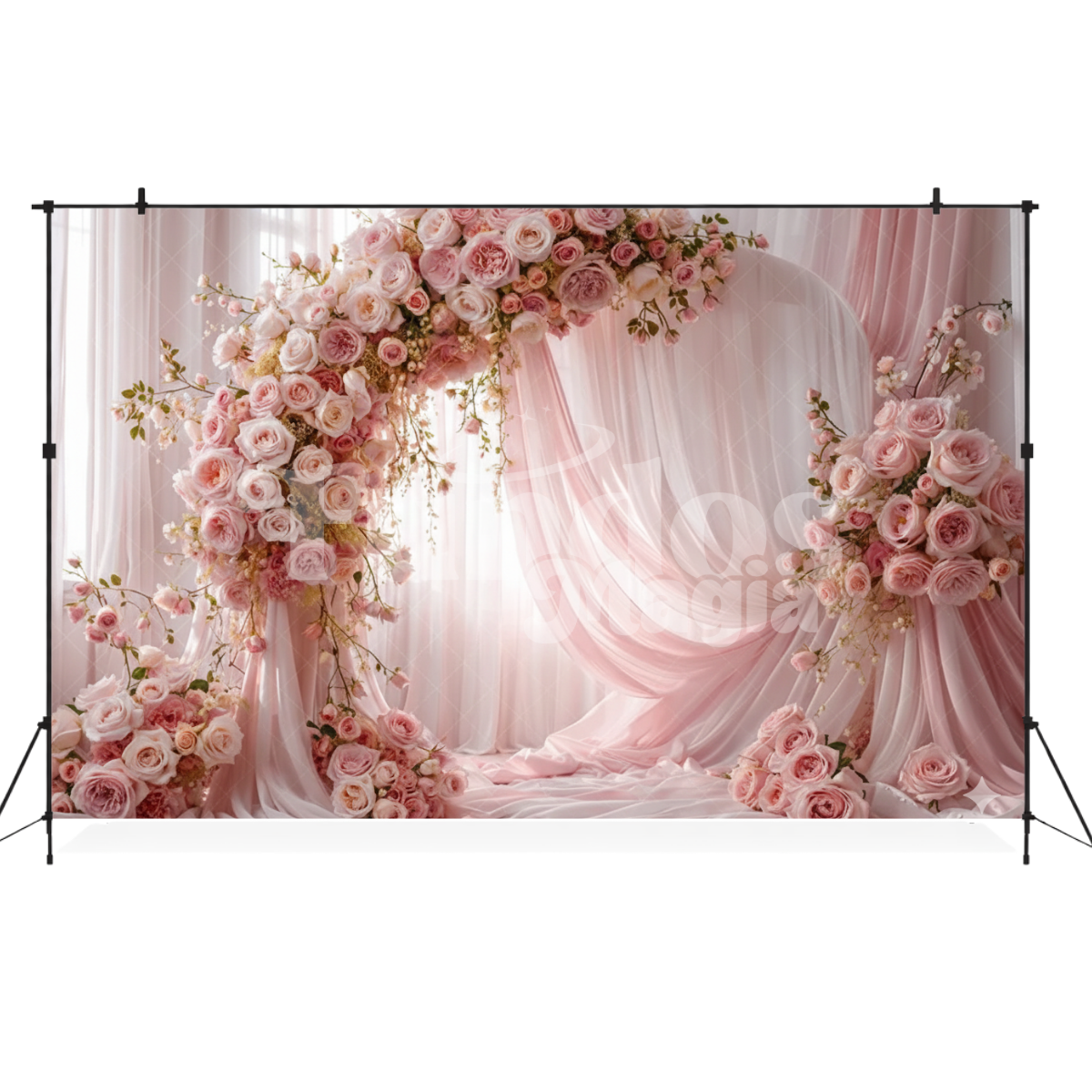 Fundo Fotográfico Gestante Floral