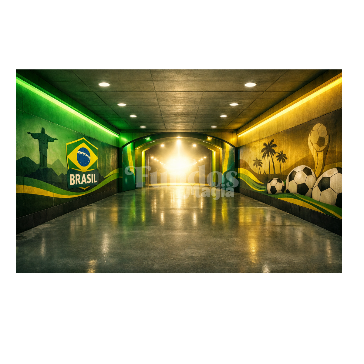 Painel Fotográfico em Tecido Copa do Mundo /1627