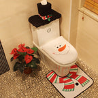 Capas de Assento de Vaso Sanitário Criativo Papai Noel