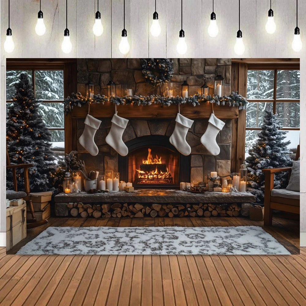 Fundo Decorativo de Natal 2025 Magia 1