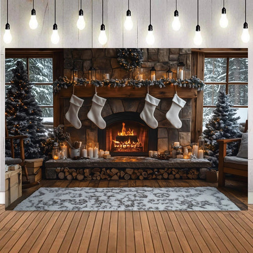 Fundo Decorativo de Natal 2025 Magia 1