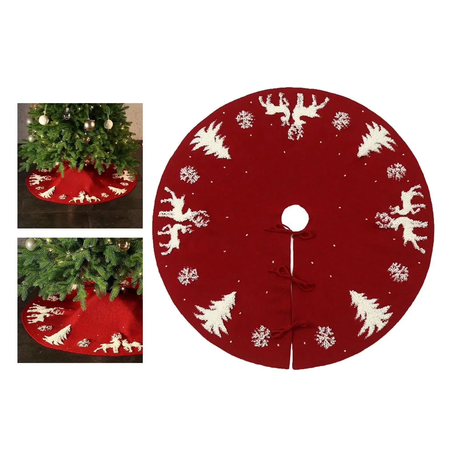 Tapete Redondo Para Arvore de Natal 120cm