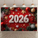 Fundo decorativo de Ano Novo 2026