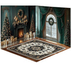 Fundo Decorativo Ambiente Completo de Natal