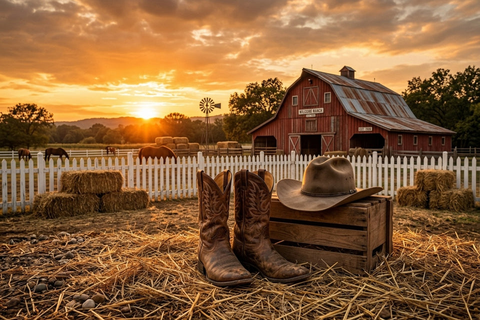 Painel Fotográfico em Tecido Tema Country /4001