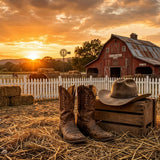 Painel Fotográfico em Tecido Tema Country /4001
